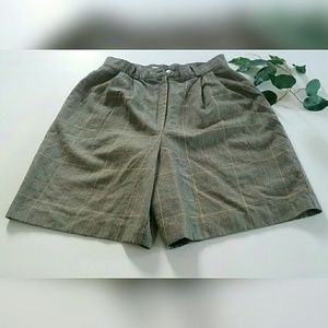 Womens Vintage Hi Waist Galleria Sports Mom Shorts